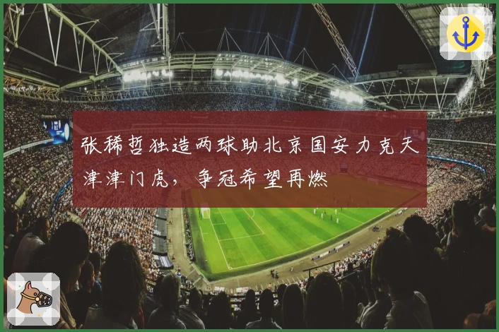 张稀哲独造两球助北京国安力克天津津门虎，争冠希望再燃